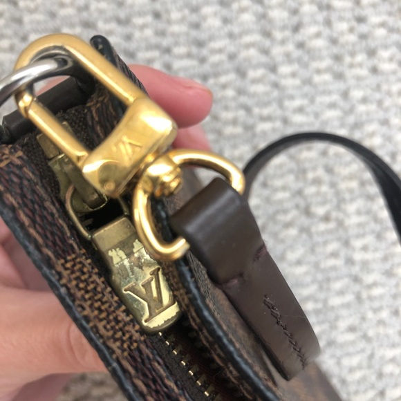 Louis Vuitton Pochette Damier check with d… - Picture 5 of 8